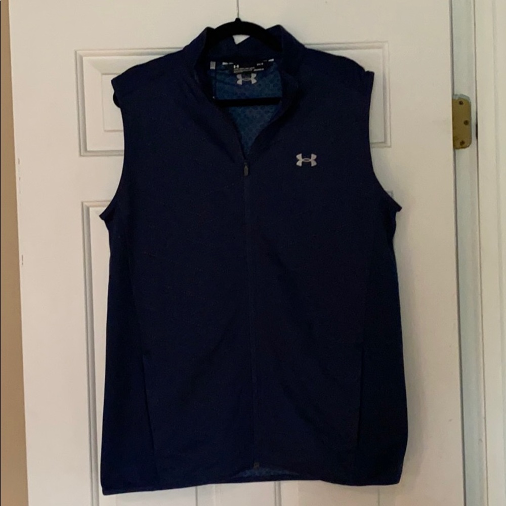 Men’s Navy Under Armour ColdGear Vest